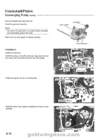 Предварительный просмотр 208 страницы Honda 1994 GoldWing GL1500 Service Manual