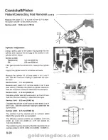 Предварительный просмотр 216 страницы Honda 1994 GoldWing GL1500 Service Manual