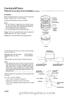 Предварительный просмотр 220 страницы Honda 1994 GoldWing GL1500 Service Manual