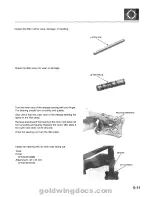 Предварительный просмотр 242 страницы Honda 1994 GoldWing GL1500 Service Manual