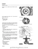 Предварительный просмотр 243 страницы Honda 1994 GoldWing GL1500 Service Manual