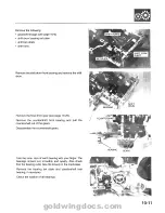 Предварительный просмотр 260 страницы Honda 1994 GoldWing GL1500 Service Manual