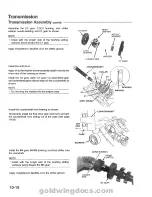 Предварительный просмотр 265 страницы Honda 1994 GoldWing GL1500 Service Manual