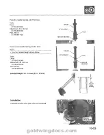 Предварительный просмотр 272 страницы Honda 1994 GoldWing GL1500 Service Manual