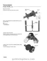 Предварительный просмотр 277 страницы Honda 1994 GoldWing GL1500 Service Manual