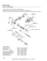 Предварительный просмотр 281 страницы Honda 1994 GoldWing GL1500 Service Manual