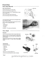 Предварительный просмотр 283 страницы Honda 1994 GoldWing GL1500 Service Manual