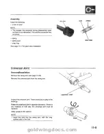 Предварительный просмотр 284 страницы Honda 1994 GoldWing GL1500 Service Manual