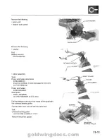 Предварительный просмотр 290 страницы Honda 1994 GoldWing GL1500 Service Manual