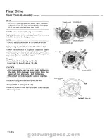 Предварительный просмотр 295 страницы Honda 1994 GoldWing GL1500 Service Manual