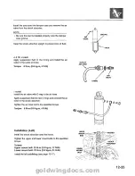 Предварительный просмотр 321 страницы Honda 1994 GoldWing GL1500 Service Manual