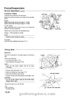 Предварительный просмотр 322 страницы Honda 1994 GoldWing GL1500 Service Manual