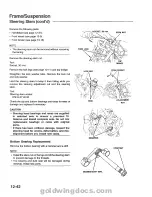 Предварительный просмотр 338 страницы Honda 1994 GoldWing GL1500 Service Manual