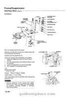 Предварительный просмотр 340 страницы Honda 1994 GoldWing GL1500 Service Manual