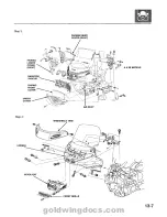 Предварительный просмотр 349 страницы Honda 1994 GoldWing GL1500 Service Manual