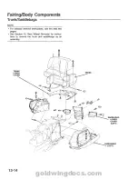 Предварительный просмотр 356 страницы Honda 1994 GoldWing GL1500 Service Manual