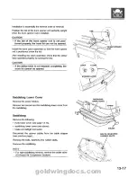 Предварительный просмотр 359 страницы Honda 1994 GoldWing GL1500 Service Manual