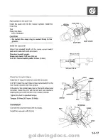 Предварительный просмотр 381 страницы Honda 1994 GoldWing GL1500 Service Manual