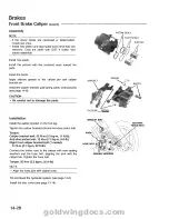 Предварительный просмотр 384 страницы Honda 1994 GoldWing GL1500 Service Manual