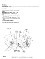 Предварительный просмотр 390 страницы Honda 1994 GoldWing GL1500 Service Manual