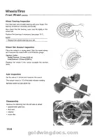 Предварительный просмотр 396 страницы Honda 1994 GoldWing GL1500 Service Manual