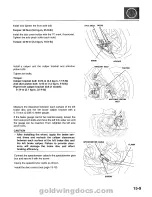 Предварительный просмотр 399 страницы Honda 1994 GoldWing GL1500 Service Manual