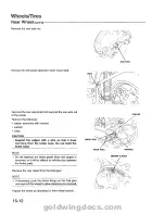 Предварительный просмотр 402 страницы Honda 1994 GoldWing GL1500 Service Manual