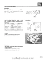 Предварительный просмотр 424 страницы Honda 1994 GoldWing GL1500 Service Manual