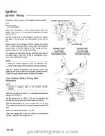 Предварительный просмотр 429 страницы Honda 1994 GoldWing GL1500 Service Manual