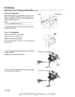 Предварительный просмотр 442 страницы Honda 1994 GoldWing GL1500 Service Manual