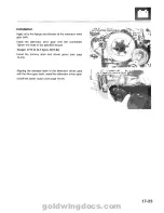 Предварительный просмотр 453 страницы Honda 1994 GoldWing GL1500 Service Manual