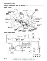 Предварительный просмотр 457 страницы Honda 1994 GoldWing GL1500 Service Manual