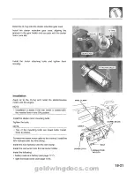 Предварительный просмотр 474 страницы Honda 1994 GoldWing GL1500 Service Manual