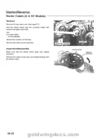 Предварительный просмотр 475 страницы Honda 1994 GoldWing GL1500 Service Manual