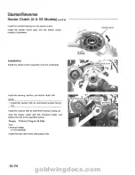 Предварительный просмотр 477 страницы Honda 1994 GoldWing GL1500 Service Manual