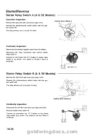 Предварительный просмотр 479 страницы Honda 1994 GoldWing GL1500 Service Manual