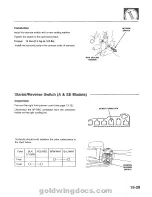 Предварительный просмотр 482 страницы Honda 1994 GoldWing GL1500 Service Manual