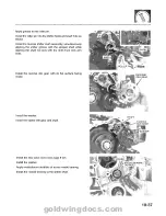 Предварительный просмотр 490 страницы Honda 1994 GoldWing GL1500 Service Manual