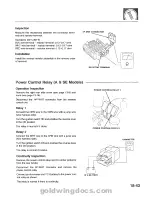 Предварительный просмотр 496 страницы Honda 1994 GoldWing GL1500 Service Manual