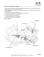 Предварительный просмотр 498 страницы Honda 1994 GoldWing GL1500 Service Manual