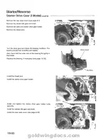 Предварительный просмотр 505 страницы Honda 1994 GoldWing GL1500 Service Manual