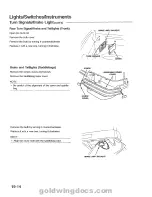 Предварительный просмотр 521 страницы Honda 1994 GoldWing GL1500 Service Manual