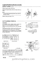 Предварительный просмотр 529 страницы Honda 1994 GoldWing GL1500 Service Manual