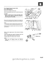 Предварительный просмотр 534 страницы Honda 1994 GoldWing GL1500 Service Manual