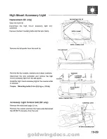 Предварительный просмотр 536 страницы Honda 1994 GoldWing GL1500 Service Manual