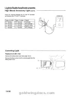 Предварительный просмотр 537 страницы Honda 1994 GoldWing GL1500 Service Manual