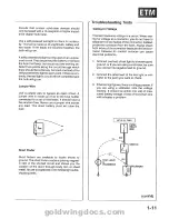 Предварительный просмотр 577 страницы Honda 1994 GoldWing GL1500 Service Manual