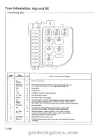 Предварительный просмотр 582 страницы Honda 1994 GoldWing GL1500 Service Manual