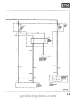 Предварительный просмотр 589 страницы Honda 1994 GoldWing GL1500 Service Manual