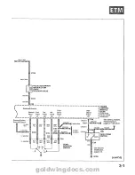 Предварительный просмотр 609 страницы Honda 1994 GoldWing GL1500 Service Manual